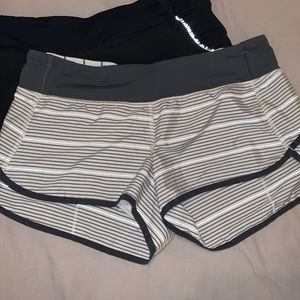 Lululemon Stripe Speeds with reflective detail